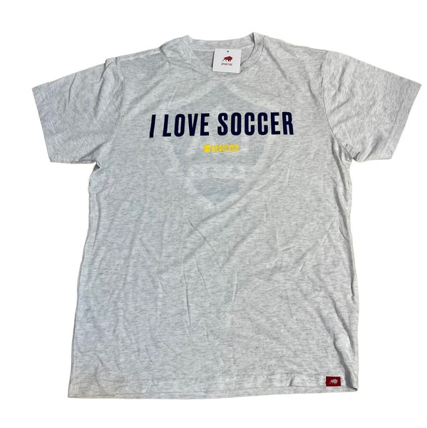 Sportiqe I Love Soccer LA Galaxy T Shirt Men’s Casual Athletic Sports Top L New