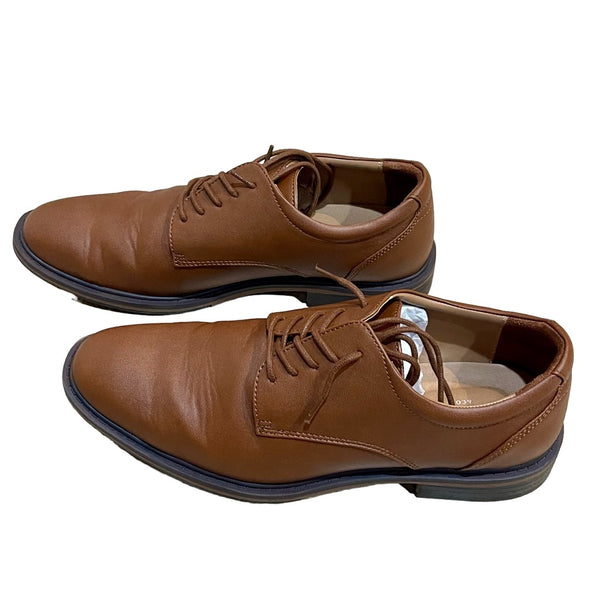 Brown Men’s Oxford Dress Shoes GoodFellow & Co Leo Size 9 New