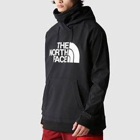 The North Face Tekno Logo Hoodie Men's Causal Black Shirt Size Small New