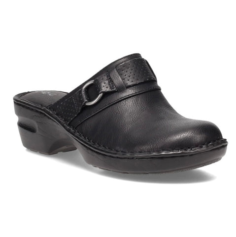 B.O.C. Women's Polly Comfort Black Clog Shoes Size 11