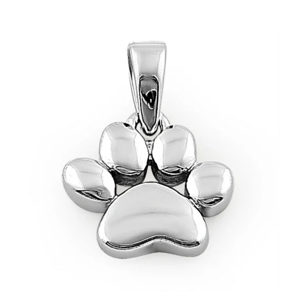 Sterling Silver Dog Cat Pet Paw Necklace Pendant Casual Women Girls New