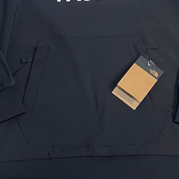 The North Face Tekno Logo Hoodie Men's Causal Black Shirt Size Small New