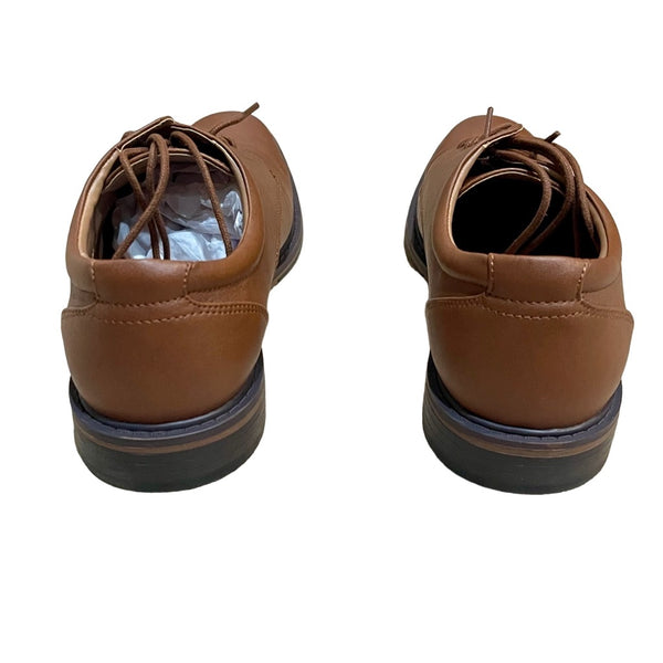 Brown Men’s Oxford Dress Shoes GoodFellow & Co Leo Size 9 New