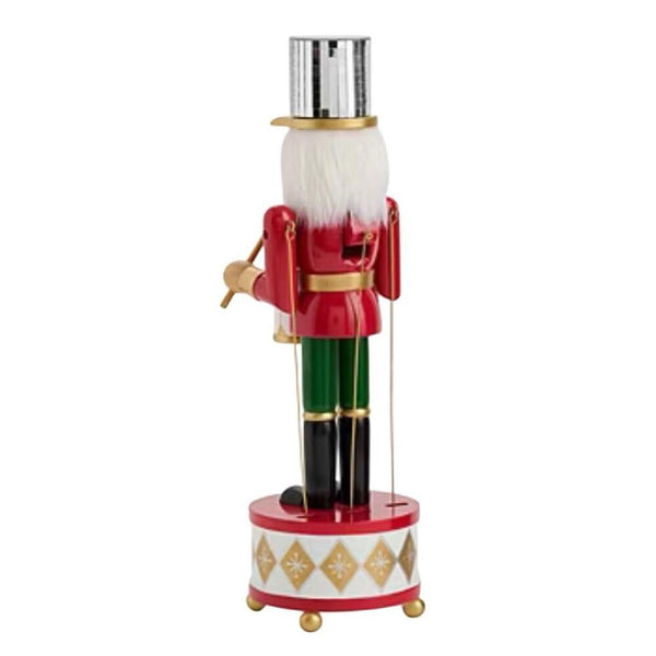 Trumpet Soldier Musical Nutcracker 14” Christmas Decor