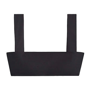 WeWoreWhat Womens Solid Bandeau Bra Top Jet Black Size Small New