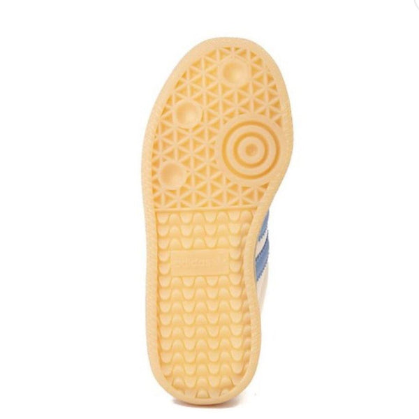 Adidas Samba XLG Wonder White Ash Blue Gum Sneakers 6.5Y Women's 8 New
