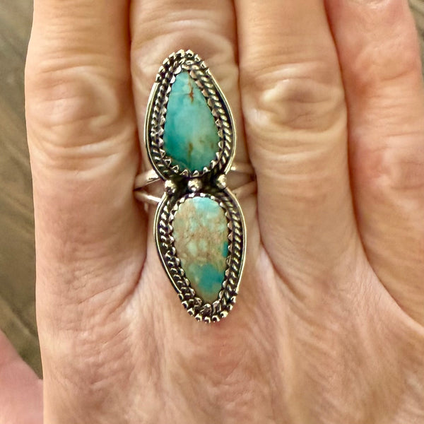 Southwestern Sea Sediment Jasper Double Teardrop Statement Casual Ring 8 New


Elevate your style with our stunning Southwestern Sea Sediment Jasper Teardrop Ring.

 Made of high-quality sterling silver and adorned with beautiful sea sediment jasper stone