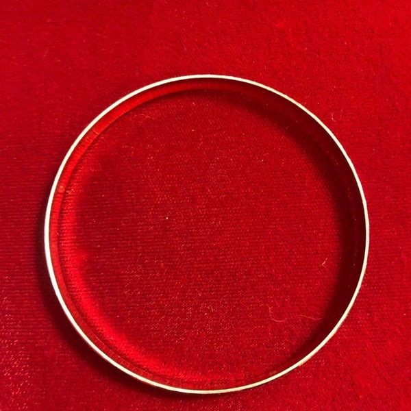 Vintage Tri Colored Bracelet Womens 8” Gold Toned Bangle Sparkle Bracelet