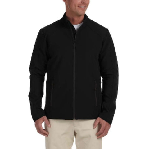 Mens Black Doubleweave Tech Shell Jacket Size XL New