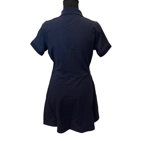 WeWoreWhat Women's Polo Tennis Dress Size Large Navy Blue Athletic Skort New