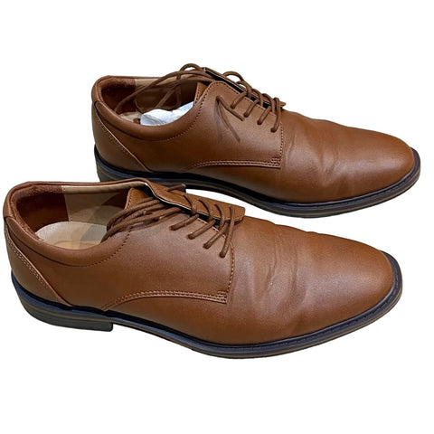 Brown Men’s Oxford Dress Shoes GoodFellow & Co Leo Size 9 New