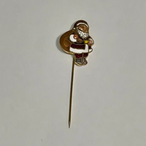 Vintage 1978 Santa Clause Pin Womens Men’s Enamel Centennia Jacket Accessory