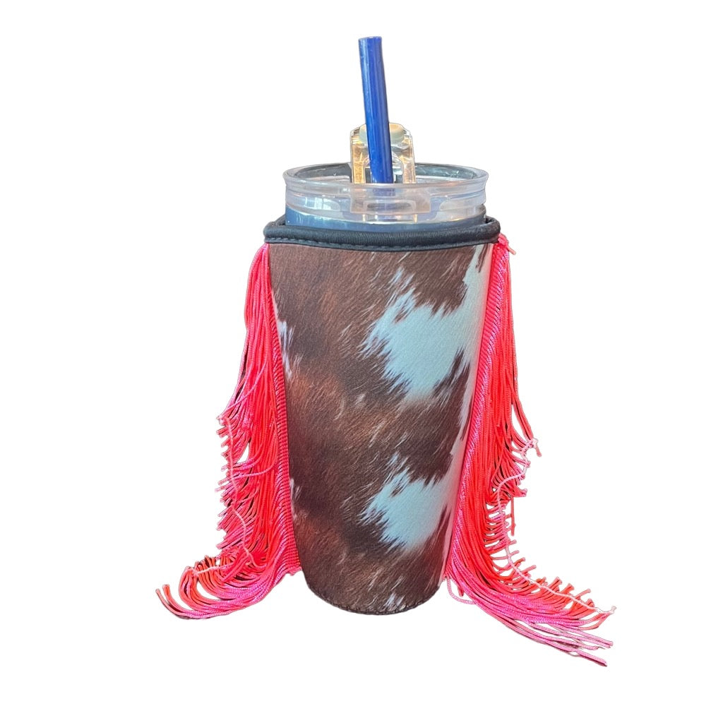 32oz Western Reusable Neoprene Insulated Cup Sleeve