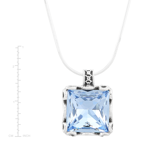 Silpada 'Cooling Effects' Silver Crystal Pendant Necklace