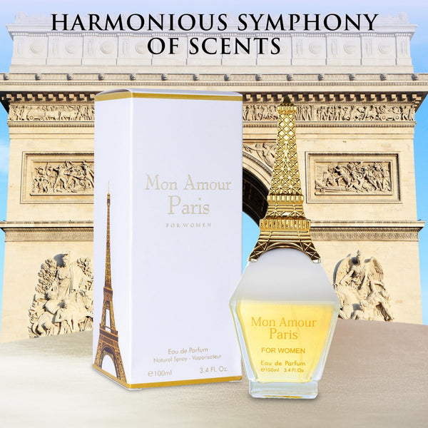 Mon Amour Paris EDP 90ml -Damascus Rose, Jasmine