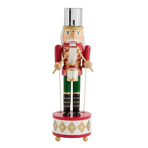 Trumpet Soldier Musical Nutcracker 14” Christmas Decor