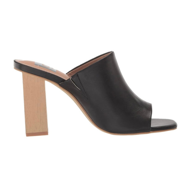 DV Dolce Vita Women's KERA Black Slide Block Heel Sandal Size 8.5