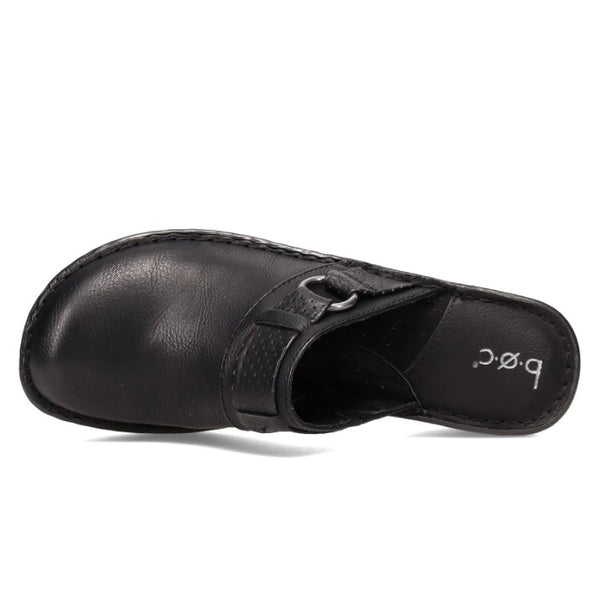 B.O.C. Women's Polly Comfort Black Clog Shoes Size 11