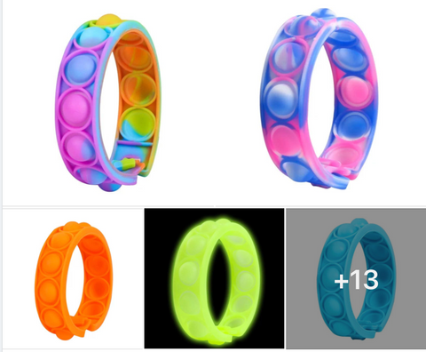 Bubble Pop Fidget Bracelets