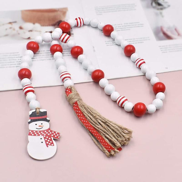 Wood Bead Garland