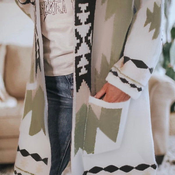 Long Western Cardigan