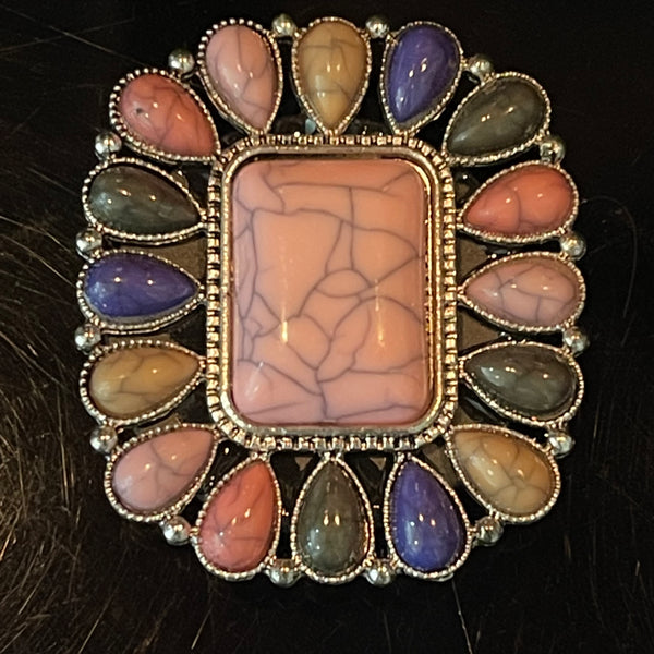 Pink Lavender And Beige Stone Phone Grips