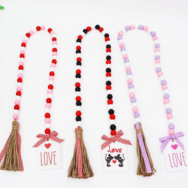 Wood Bead Garland