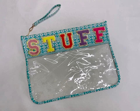 Varsity Chenille Letter Pouches