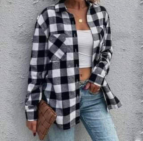 Black and White Flannel