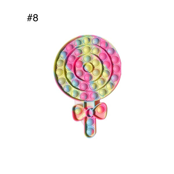 Bubble Pop Lollipop 9in * 5 1/2in