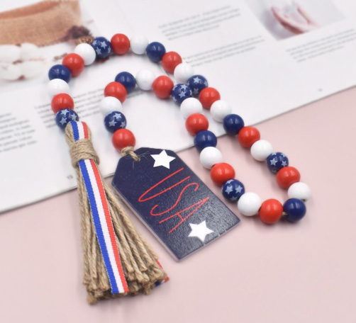 Wood Bead Garland