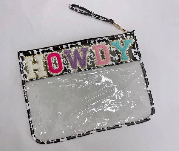 Varsity Chenille Letter Pouches