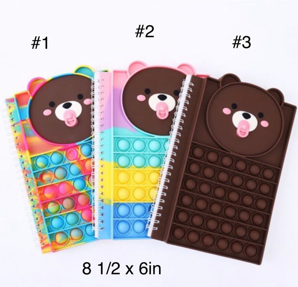 Bubble Pop Notebooks
