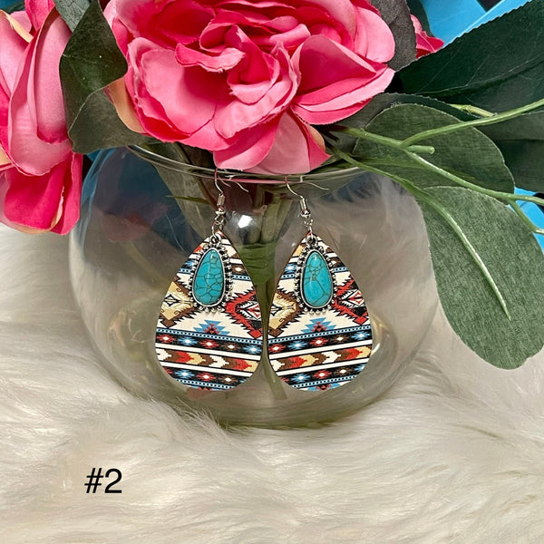 Wood Earrings