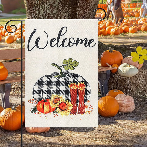 Fall Garden Flags