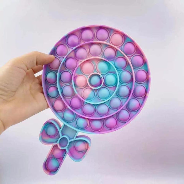 Bubble Pop Lollipop 9in * 5 1/2in