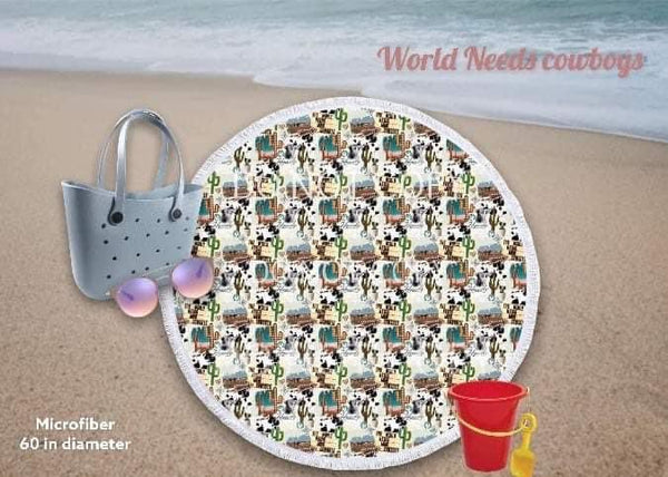 Beach Round Towels