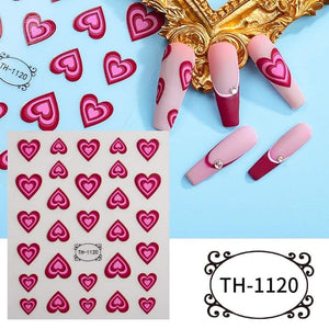 Valentine Nail Art Stickers