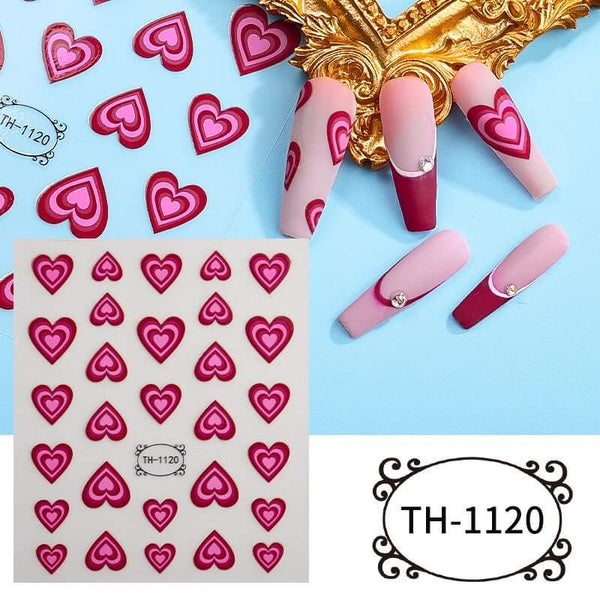Valentine Nail Art Stickers