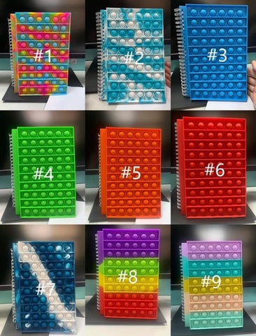 Bubble Pop Notebooks
