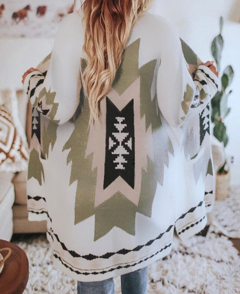 Long Western Cardigan