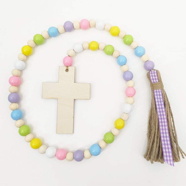 Wood Bead Garland