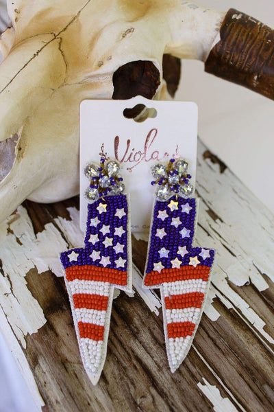 Seed Bead Earrings