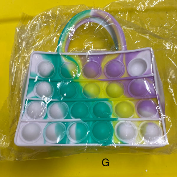 Bubble Pop Fidget Purse 4.3 x 4.1