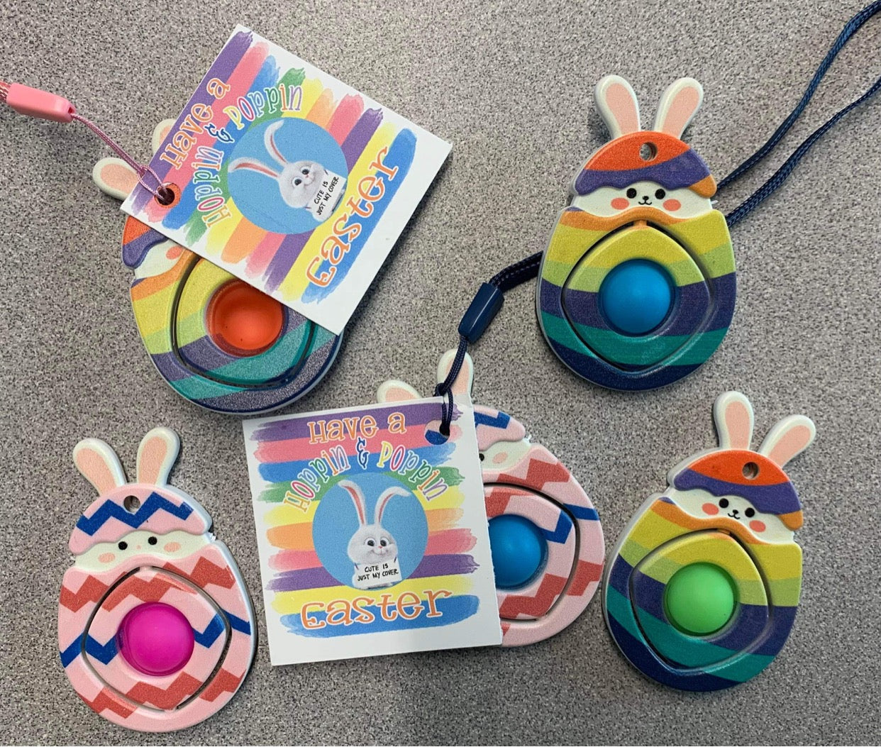 Simple Dimple Fidget Keychain
