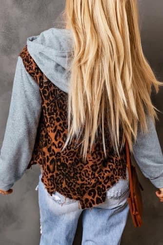 Leopard Hooded Jacket