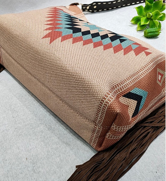 Western Aztec Handbag Purse