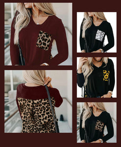 Splicing Long Sleeve