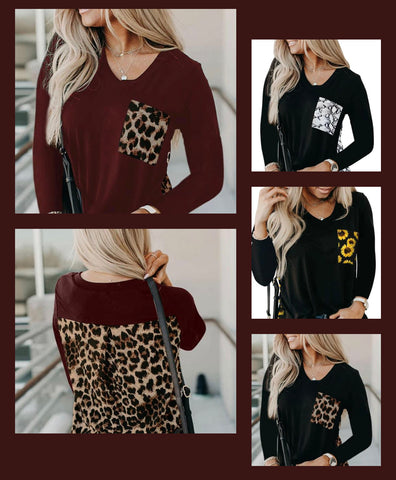 Splicing Long Sleeve