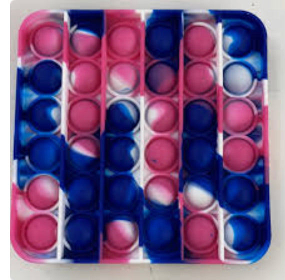 Pop It Tie Dye Fidget Toys